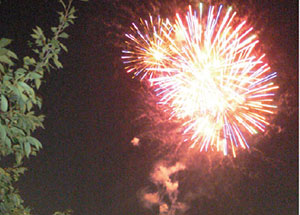 天神祭花火