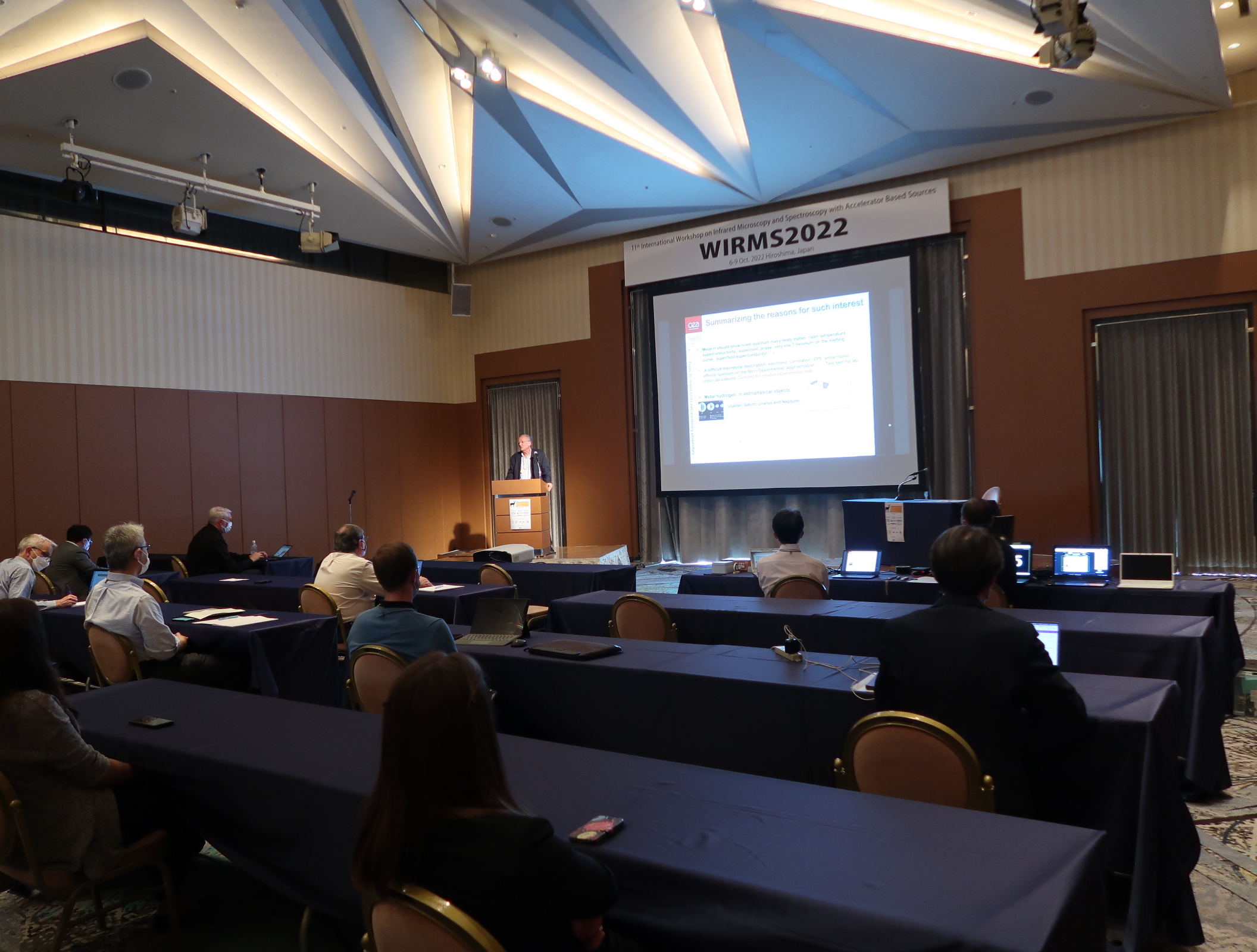 11th International Workshop on Infrared Microscopy and Spectroscopy with Accelerator Based Sources (WIRMS2022)組織委員会